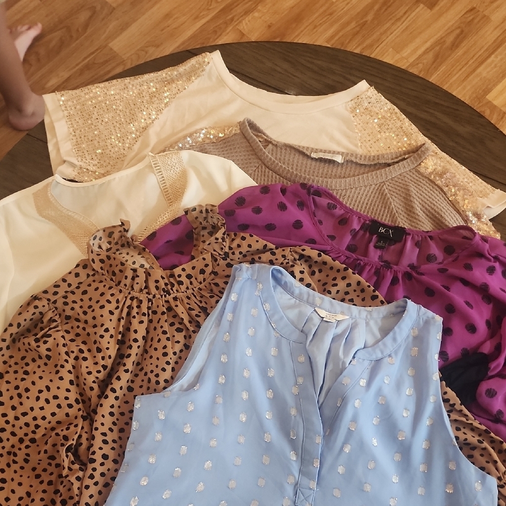 Women's Mixed Color Tops Collection